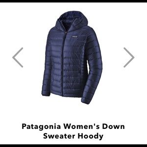 Patagonia down sweater hoodie